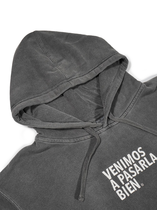 Hoodie gris deslavada