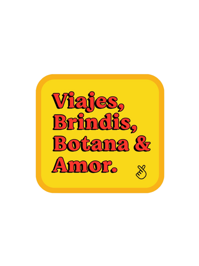 Sticker brindis