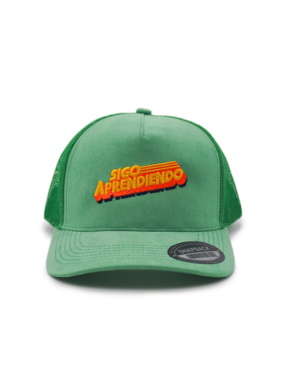 Snapback Verde "Sigo Aprendiendo"