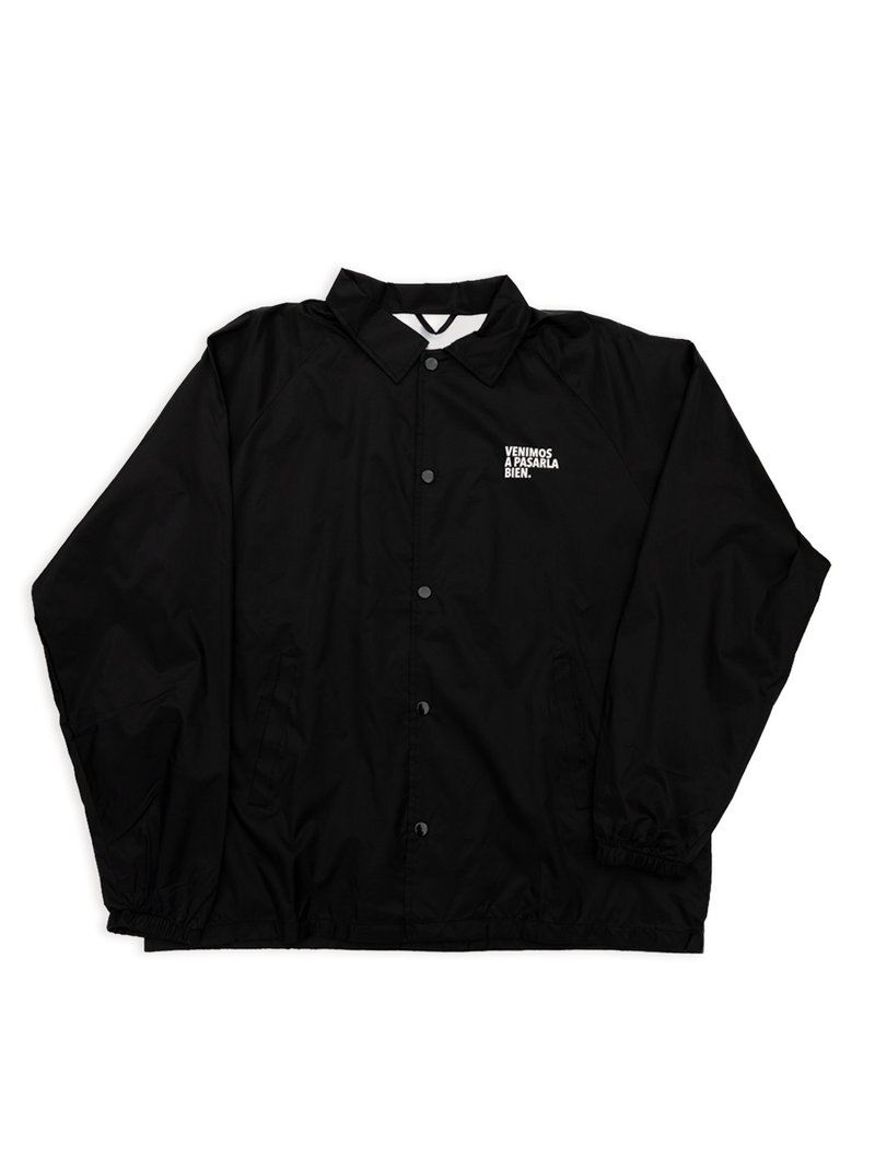 Chaqueta Rompeviento Negra