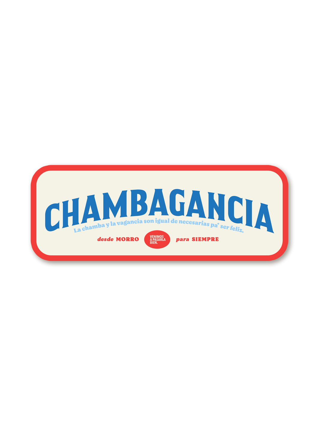 Sticker CHAMBAGANCIA
