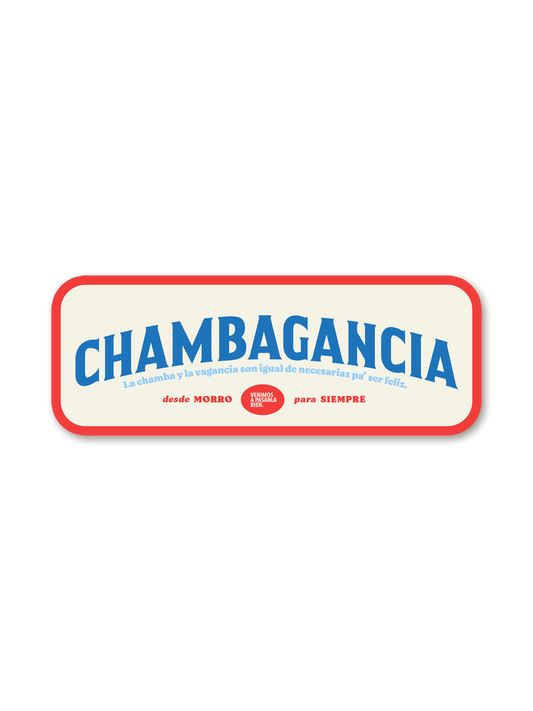 Sticker CHAMBAGANCIA