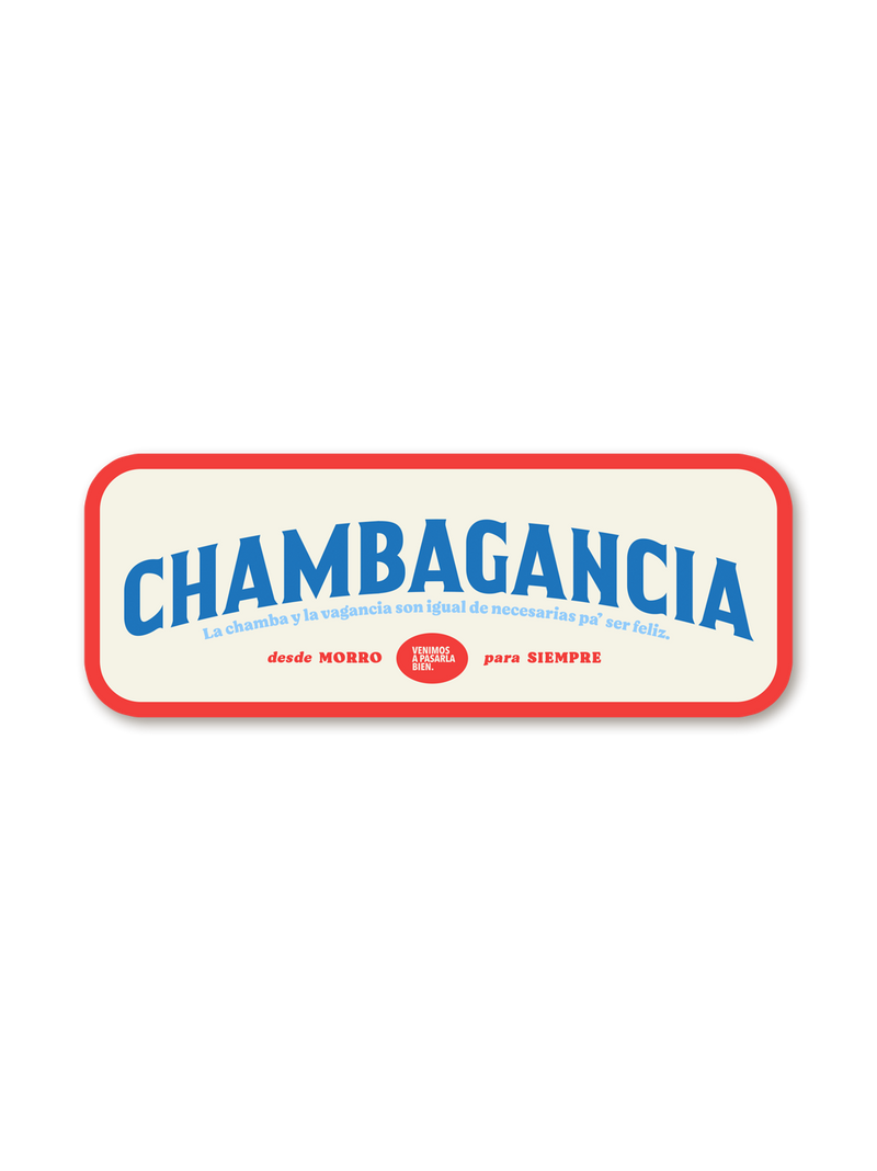 Sticker CHAMBAGANCIA