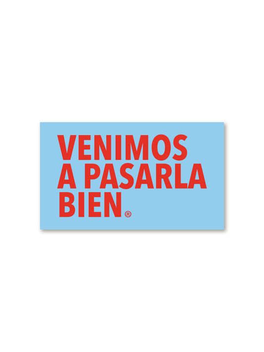 Sticker azul