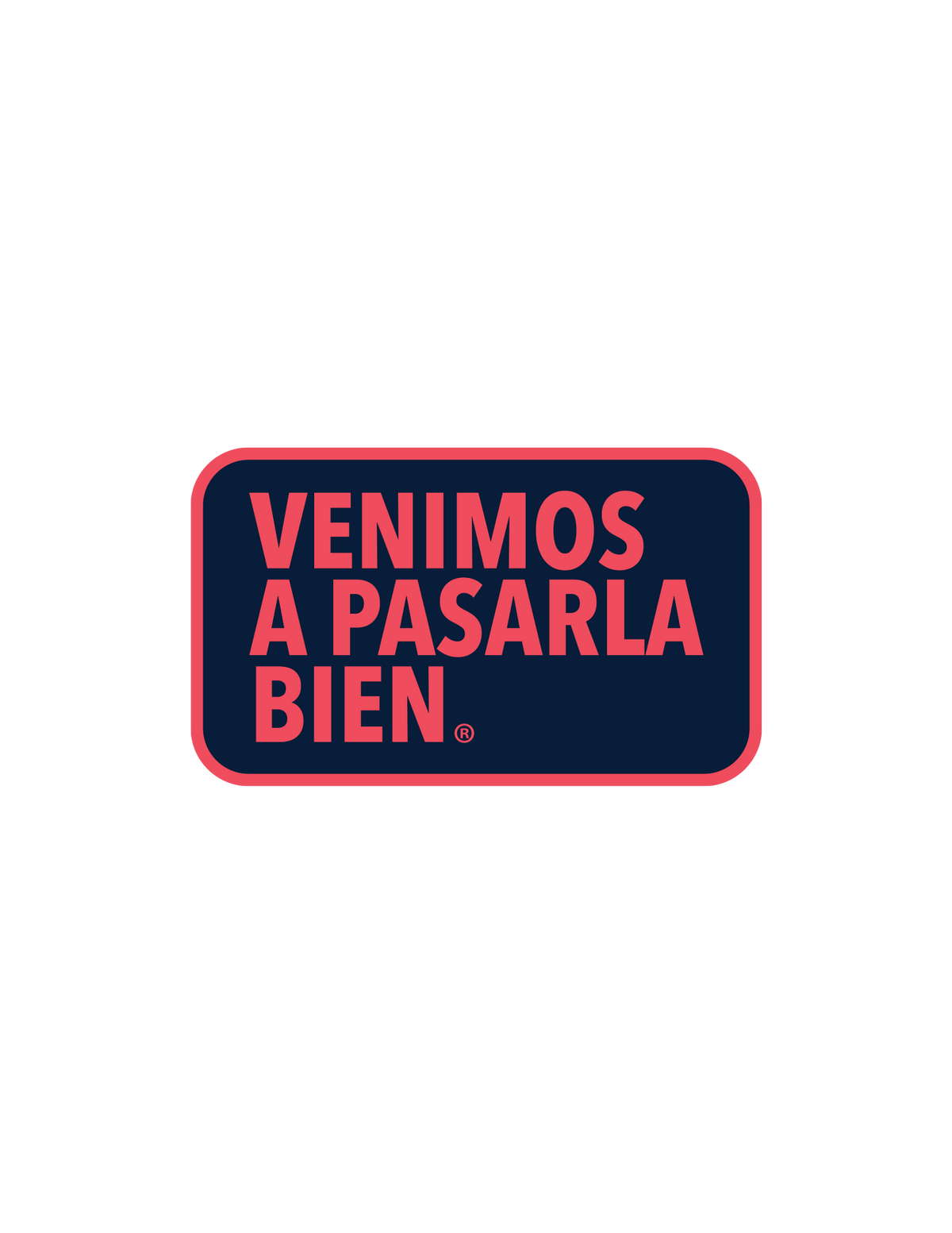 Sticker azul rosa