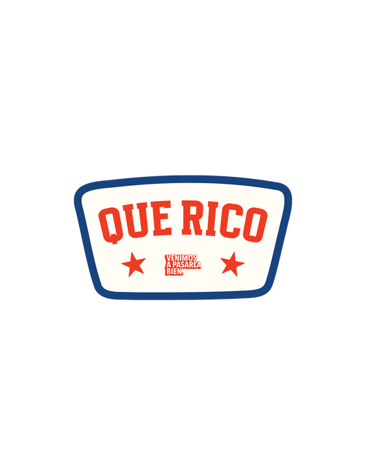 Sticker "Que rico"
