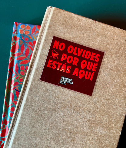 Sticker No Olvides