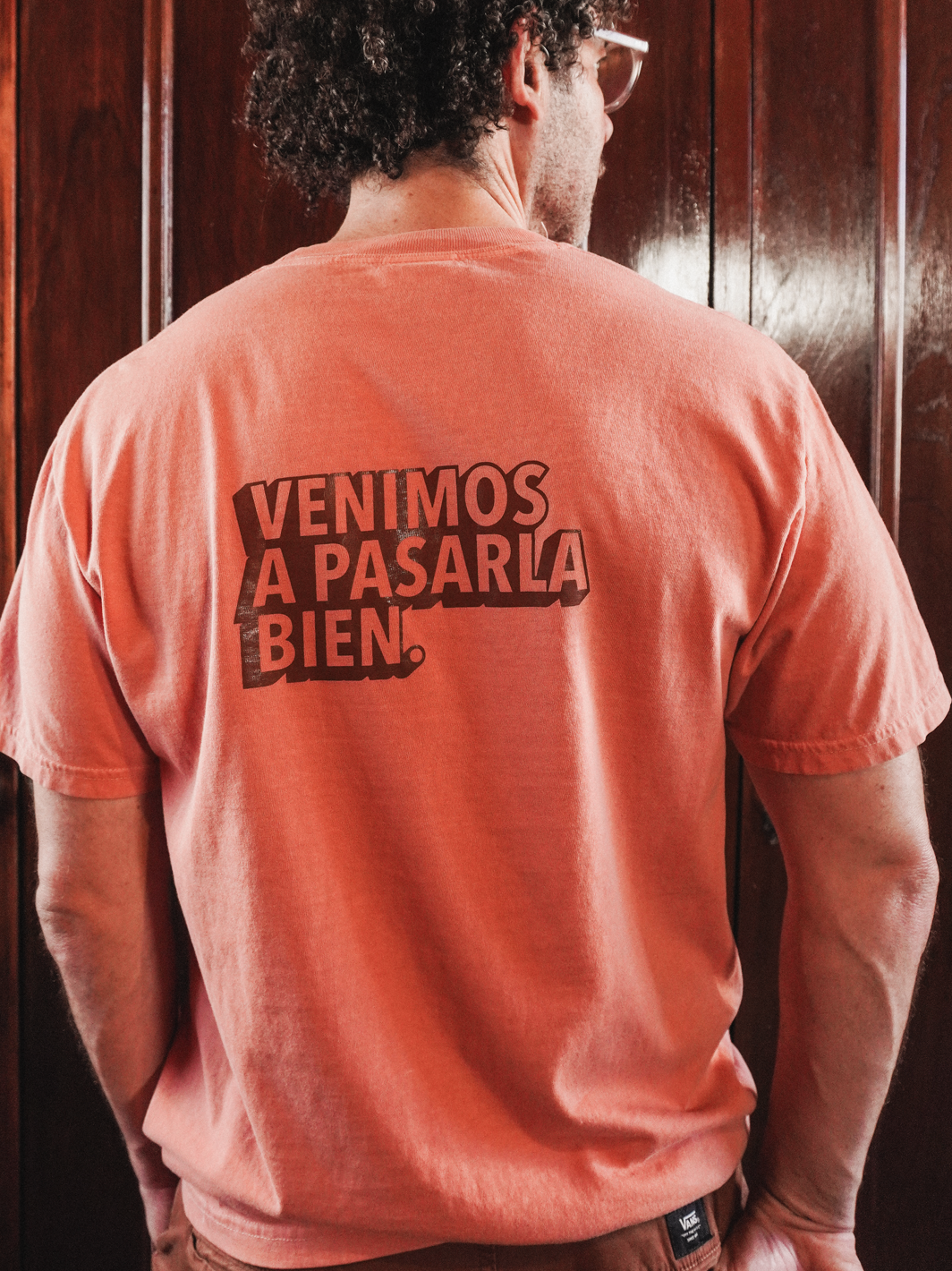 Playera naranja
