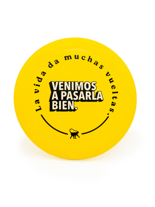 Frisbee "La vida da muchas vueltas."