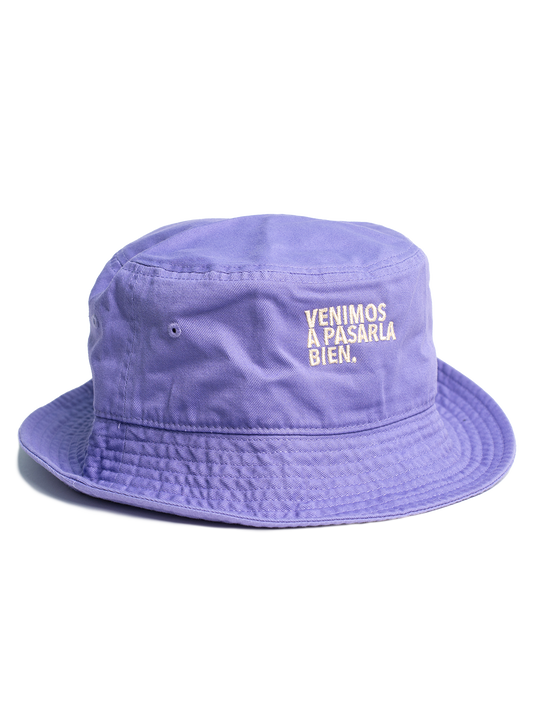 Bucket hat lila