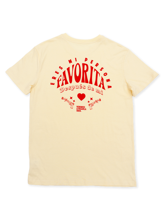 Playera "eres mi persona favorita"