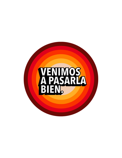 Sticker Circulo Retro